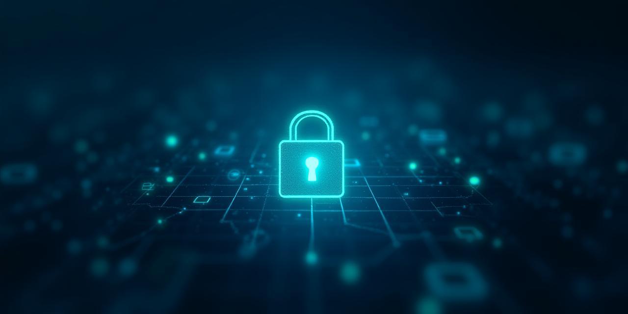 Lock icon overlaying a data grid